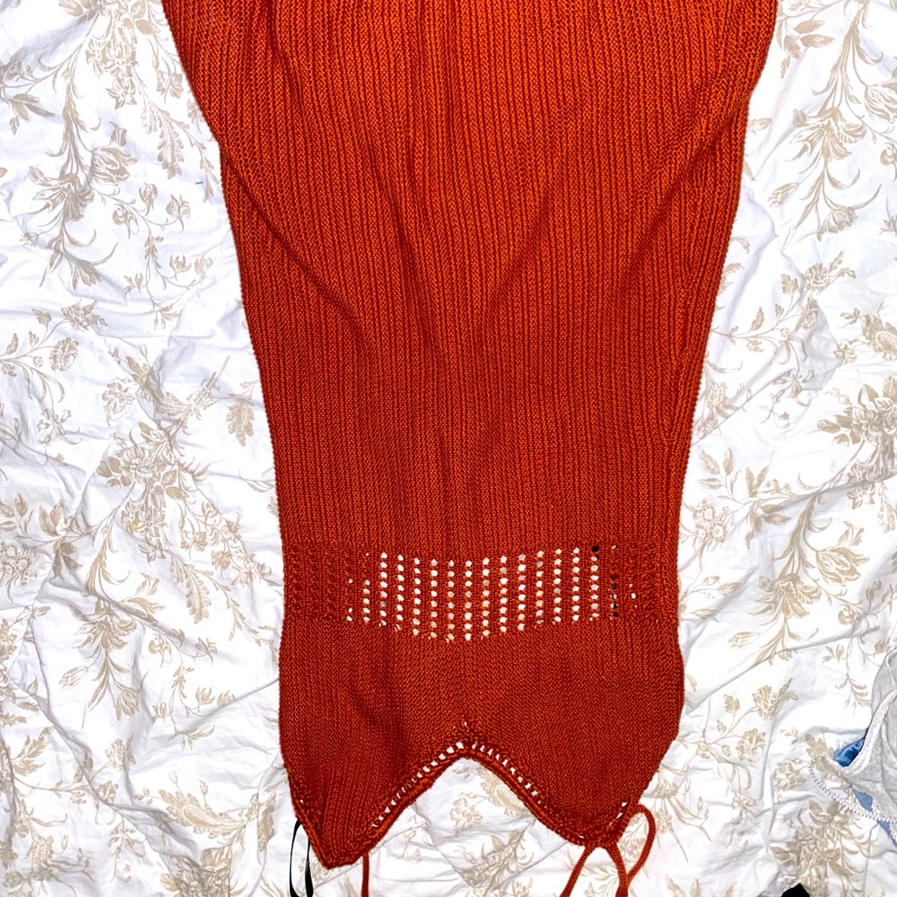 Crotchet mini dress 🎃
